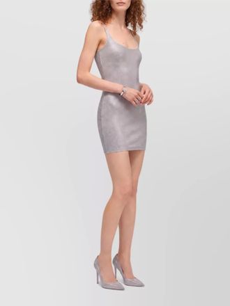 Gucci crystal-embellished fitted mini dress