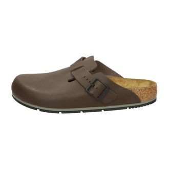Birkenstock Schoenen, Heren, Bruin, 41 EU, Leer, Boston Pro