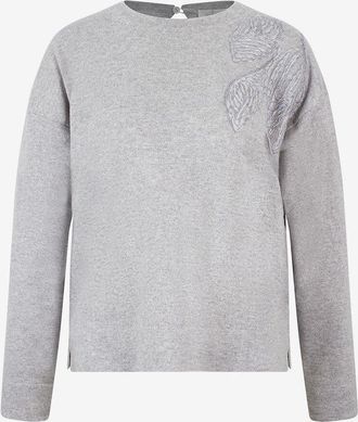 PANICALE Pullover mit Rundhalsausschnitt aus Seide und Kaschmir