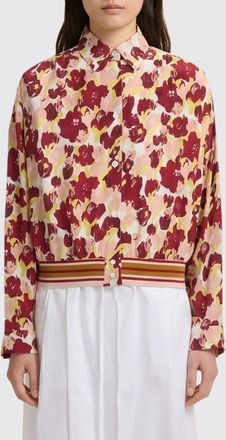 Marni Camicia in seta con stampa floreale