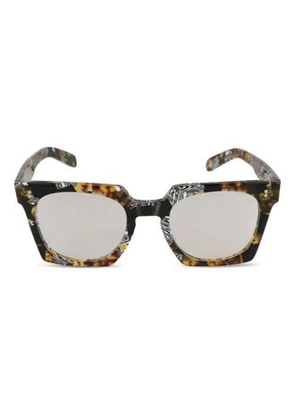 Kàdor Maya square-frame glasses - Brown