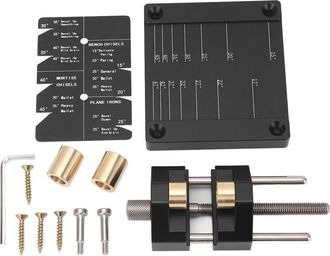 OEM Plantilla De Afilado, Kit De Afilado De Cinceles Con Sistema De Gu&iacute;a Rambin, Fabricado En Aleaci&oacute;n De Aluminio Y Aleaci&oacute;n De Madera, Para Cinceles Y C