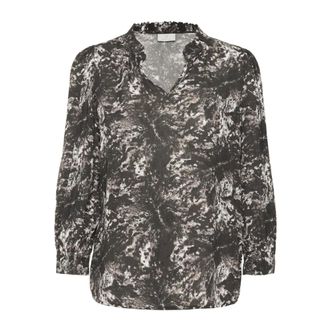 Kaffe Overhemden, Dames, Veelkleurig, XS, KAlinda Amber Blouse