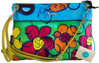 Gabs Multicolor Schoudertas met Verstelbare Band - Dames - Schoudertassen - Veelkleurig - ONE Size - Katoen - Tassen