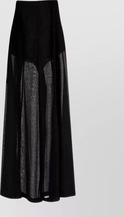 Alberta Ferretti virgin wool wide-leg pants