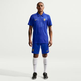 Nike Chelsea FC 2026/27 Stadium Home Nike Mens Dri-FIT Soccer Replica Shorts in Blue | II1985-452