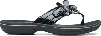 Clarks Brinkley Flora in Black Synthetic