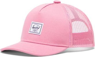 Herschel Whaler Mesh Trucker Hat in Cashmere Rose at Nordstrom, Size 6-18 M