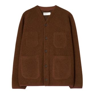 Universal Works Uomo, Maglie, Marrone, XL, new