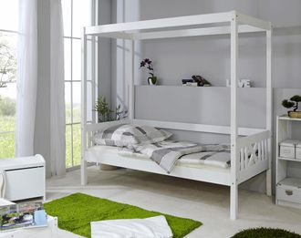 Ticaa Himmelbett »Lino« in diversen Breiten, Kiefer