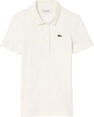 Lacoste Donna, Top, Bianco, XL, new