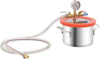 vidaXL Furniture Limited - C&aacute;mara De Vac&iacute;o De Acero Inoxidable 3,7 L