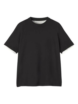 Lanvin Gelaagd T-shirt - Zwart