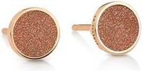 Ginette NY Mini Ever Studs in Gold Sandstone at Nordstrom