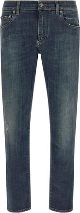 Dolce & Gabbana Blue Low Rise Jeans
