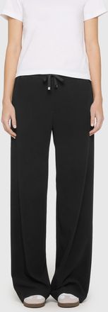 MAC Broeken Stretch-Hose MAC CHRISTY, Damen, Gr. 34, L&auml;nge 30, schwarz, Web, Obermaterial: 91% Polyester, 9% Elasthan, bequem lang, Hosen Stretch-Hose, mit hoher 