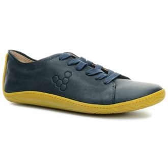 Vivobarefoot Addis Leather Mens Lace Up Trainers - Midnight - Size:UK 11.5