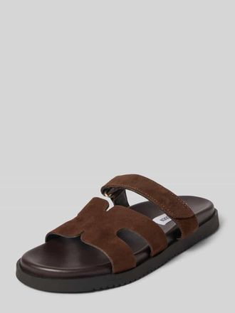 Steve Madden Sandalette aus Leder Modell Missile in Dunkelbraun, Gr&ouml;&szlig;e 36