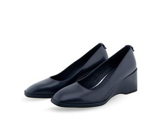 Aerosoles Aurora High Womens Heels Navy Leather : 9.5 M