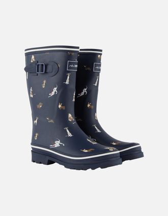 Regatta Womens Regatta Womens/Ladies Amelia Dogs Wellington Boots - Navy - Size: 6.5