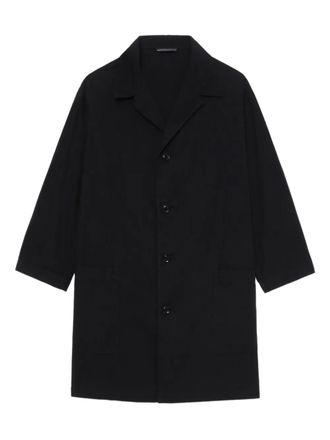 Yohji Yamamoto cotton blazer - Black
