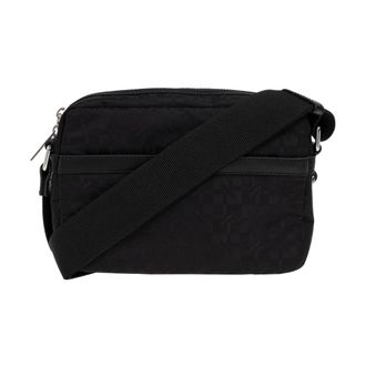 Kenzo Monogram Crossbody Tas - unisex - Tassen - Zwart - Maat: ONE Size Nylon