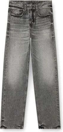 Diesel Heren, Jeans, Grijs, Maat: W34 L32 Katoen