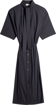 Christophe Lemaire Reversible Tube Dress with High Neck