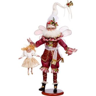 Mark Roberts Nine Ladies Dancing Fairy on Base in Burgundy at Nordstrom