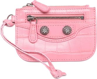 Balenciaga Pink Leather Pouch (Pre-Owned)