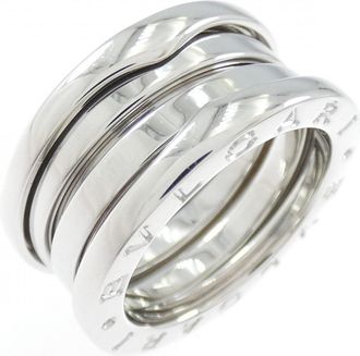 Bulgari White Gold White Gold (18K) Band Ring (Pre-Owned)