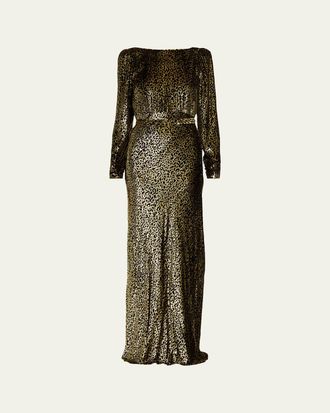 Libertine - Libertine Vreeland Belted Look Back Gown