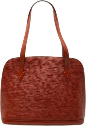 Louis Vuitton Pre-owned Shoulder Bags, female, Brown, Size: ONE SIZE Pre-owned Lussac Shoulder Bag