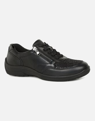 Waldl&auml;ufer Womens Hesna Womens Trainers - Black - Size: 4.5