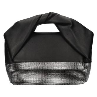 J.W.Anderson Twister Midi Bag - female - JW Anderson - Clutches - Black - ONE SIZE - Bags