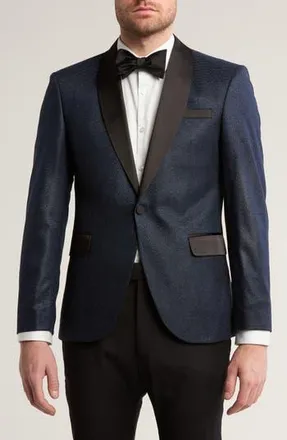 T.R. Premium Slim Fit Prom Blazer in Navy at Nordstrom Rack, Size Xxx-Large