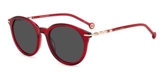 Carolina Herrera HER 0092/S C9A/IR Womens Sunglasses Red Size 53