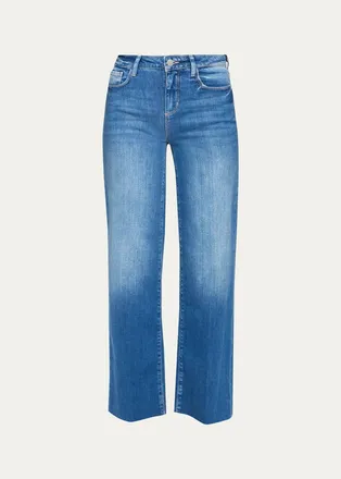 L'agence Scottie High-Rise Wide-Leg Jeans
