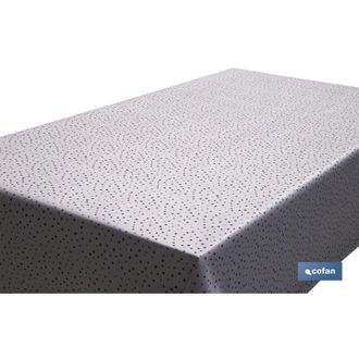 cofan Rollo Mantel Antimanchas 1,40 X 25m 50% Alg/50% Pvc.puntos - Cofan