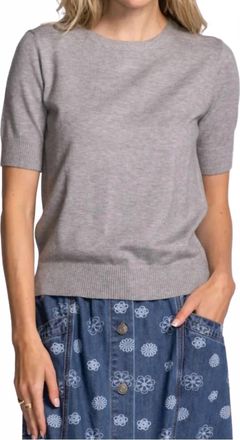 Pink Martini Womens Sandy Top In Grey