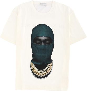 Ih Nom Uh Nit White Graphic Crew Neck T-Shirt