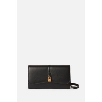 Stella McCartney Stella Mccartney Stella Ryder Wallet With Strap Embossed Grainy Eco Alter Mat - Murraya + Vegea