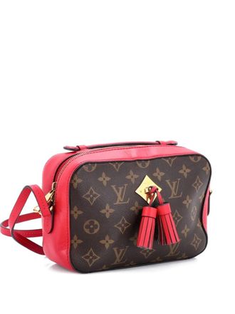 Louis Vuitton Saintonge Handbag Monogram Canvas with Leather crossbody bag - Brown