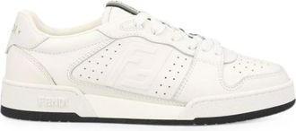Fendi Dames, Schoenen, Wit, Maat: 36 1/2 EU Leer