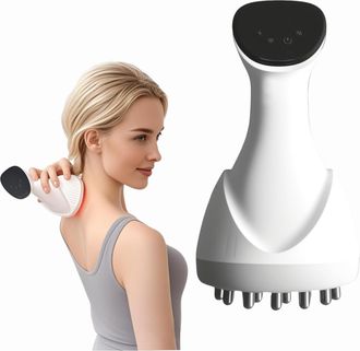 OEM Masajeador El&eacute;ctrico 4 En 1 Para Pies, Piernas Y Cuerpo: Calor, Vibraci&oacute;n Y Alivio Muscular. Masajeador De Piernas Port&aacute;til Inal&aacute;mbrico Para Hombres Y