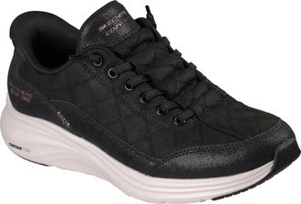 Skechers Contour Foam Cozy Fit Natural Ease Womens Black Shoes ZOGG3870