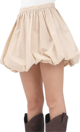 Vicolo Mini Palloncino - Skirts - Mujer - Beige - S