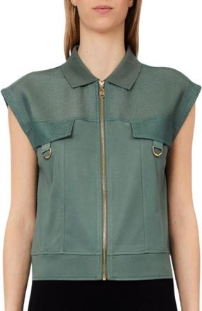 Liu Jo Vest - Dames - Bodywarmers - Groen - S - Jassen