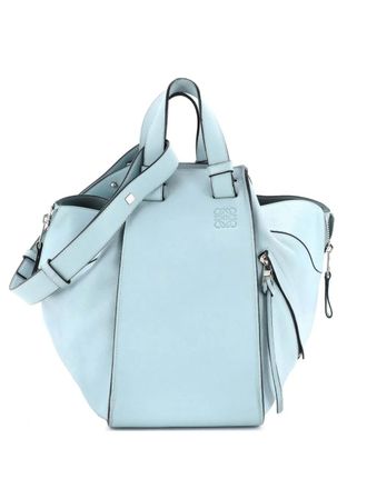 Loewe Hammock Bag Leather Medium shoulder bag - Blue