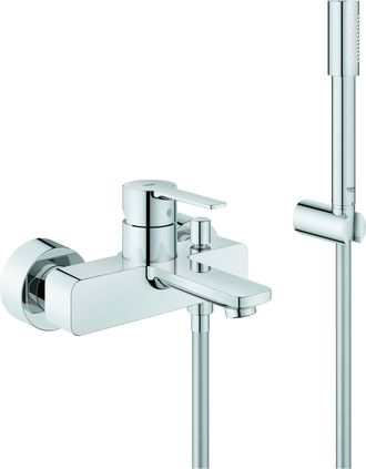 GROHE Mezclador Lineal Monomando Para Ba&ntilde;era Grohe De Pared, Con Kit